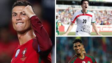Los rivales de España en vídeo: Portugal, Irán y Marruecos