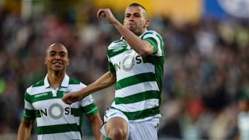 Record: Atlético keeping tabs on Sporting's Slimani