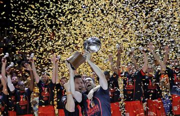 El Valencia Basket es el nuevo campeón de la Liga Endesa.