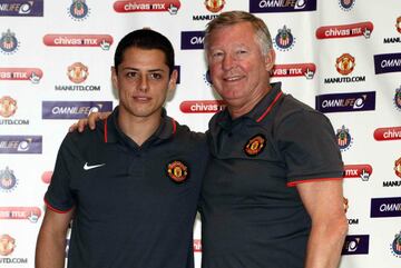 En julio de 2010, Javier 'Chicharito' Hernández pasó de las Chivas al Manchester United.