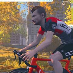 El teletrabajo de Óscar Pujol: más de 7 horas de rodillo en casa