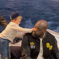 Hasbulla Magomedov, la sensación de TikTok, “noquea” a Shaquille O’Neal