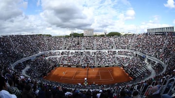 Consulta aquí cómo y dónde ver el Masters de Roma de tenis, primer Masters 1.000 en tierra tras la pandemia, que se disputa del 14 al 21 de septiembre en Roma.