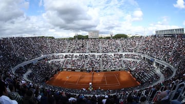 Consulta aqu&iacute; c&oacute;mo y d&oacute;nde ver el Masters de Roma de tenis, primer Masters 1.000 en tierra tras la pandemia, que se disputa del 14 al 21 de septiembre en Roma.