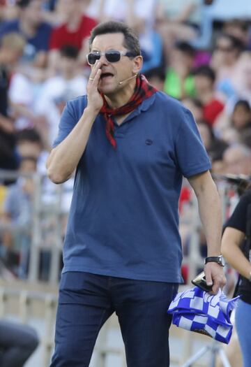 Tomás Roncero, entrenador de uno de los equipos 