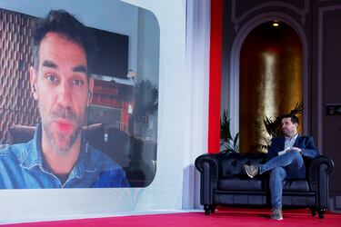 José Manuel Calderón, presidente de la Fundación Calderón, conversa con Juanma Rubio, redactor jefe de AS. 