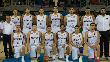 Partido entre México y Lituania en la fase de grupos del Mundial FIBA 2014 de España.