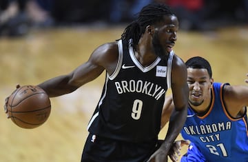 Te dejamos las mejores postales que dejó el primero de los dos partidos de NBA que se jugarán en el país. El Thunder visitó a los Nets en la Arena Ciudad de México.