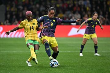 Colombia y Jamaica se enfrentaron por los octavos de final del Mundial Femenino de Australia - Nueva Zelanda 2023 en el AAMI Park de Melbourne.