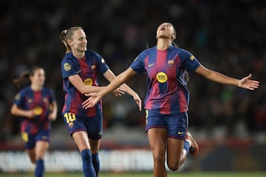 La suiza Sydney Schertenleib da la puntilla al equipo madridista al anotar el 3-0 en el minuto 91.