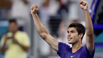 Alcaraz - Hurkacz: horario, TV y dónde ver el Miami Open hoy en directo online