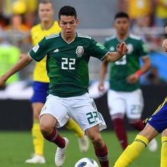 Las mejores imágenes del duelo entre México y Suecia