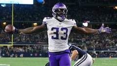 Dalvin Cook y Kyle Rudolph tuvo una noche impresionante, llevaron a Minnesota al triunfo en Dallas y dejan viva la esperanza de la corona de la NFC Norte.