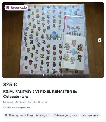 Adiós a la especulación: Final Fantasy Pixel Remaster regresará a España en formato físico