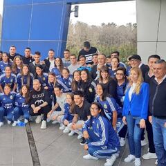 Messi deseó suerte a Argentina antes de poner rumbo a Francia