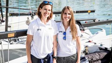Las mujeres derriban la puerta de la vela en Palma