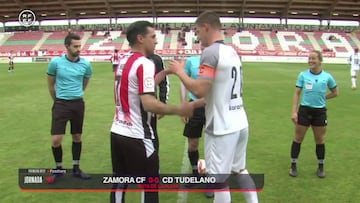 Resumen del Zamora vs. Tudelano de la Primera RFEF