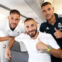 Theo sigue de momento: se subió al avión rumbo a Estados Unidos