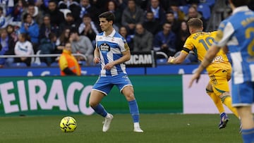 Riki podría debutar como titular ante el Castellón.