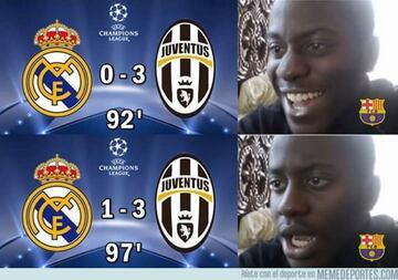 Los mejores memes del Real Madrid-Juventus