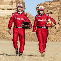 Sainz y Laia renuevan ilusión y objetivo: "A luchar por todo"