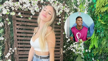 Qui¨¦n es Pamella Costa, la madre de los gemelos de Rodrygo
