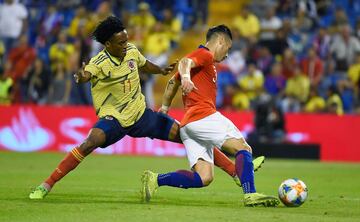 La Selección Colombia empató sin goles ante Chile en el amistoso que se llevó a cabo en el estadio José Rico Pérez en Alicante. 