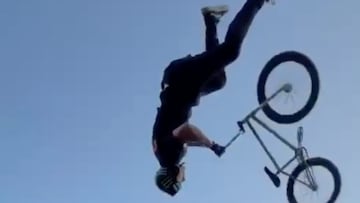 Ryan Williams, primer backflip quintuple tailwhip en BMX