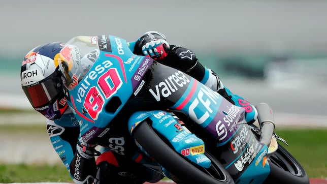 Pole de David Alonso en su último baile de Moto3