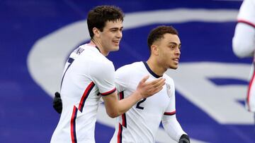 El mediocampista estadounidense del Dortmund, Giovanni Reyna, marc&oacute; su segundo gol internacional con USMNT en juego amistoso ante Irlanda del Norte.