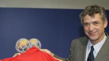 <b>CANDIDATURA DOBLE.</b> España y Portugal quieren convencer a Blatter de las bondades de presentar una candidatura conjunta.