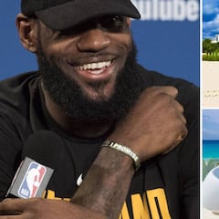 La 'cueva de la decisión' de LeBron James en el Caribe: 75.000 dólares a la semana