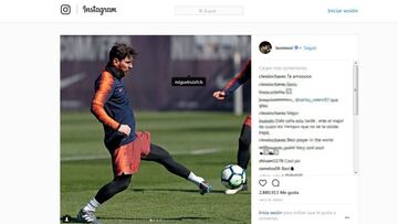 Barcelona star Lionel Messi gets tongues wagging with ankle angle