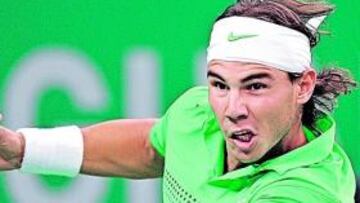 <b>A TODA MÁQUINA. </b>Recuperado de sus lesiones, Rafa Nadal llega a toda máquina a la final del Masters 1.000 de Shanghai. Ante Kolya Davydenko necesitará dar el máximo.