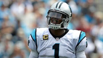 Falcons' Kazee ejected for hit on Panthers QB Newton