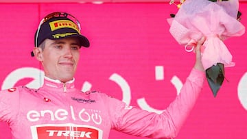 Los espa?oles que vistieron la maglia rosa en el Giro