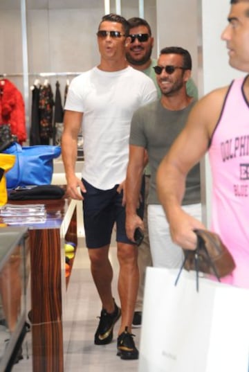 Cristiano se va de compras y revoluciona Beverly Hills