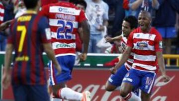 Los Cármenes es un calvario para el Barcelona como visitante