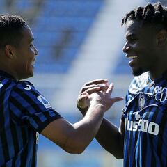 Duvan y Muriel, en busca de su gol 100 en Europa