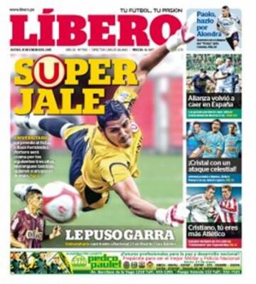 Portadas de la prensa deportiva