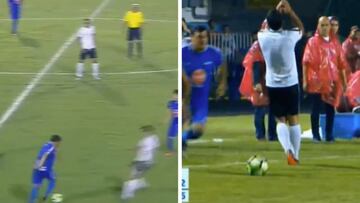 Vas a un partido benéfico y te hacen este caño: la reacción de Figo simboliza todo...