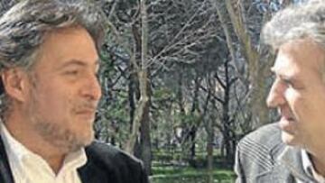 <b>DÚO DE ÉXITO. </b>Pepu Hernández y Juan Luis Arsuaga se conocerán hoy en 'De par en par'.