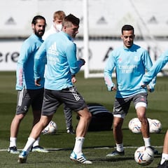 El Real Madrid trabaja la presión