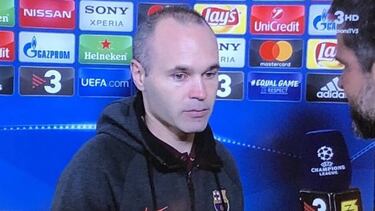 Iniesta: foto triste de un adi¨®s