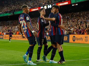 Pedri anotó el 1-0.