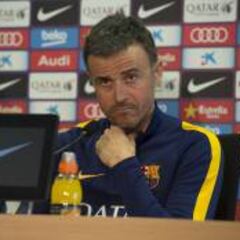 Luis Enrique: "He sacado pecho pocas veces y pude hacerlo"