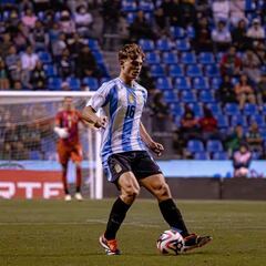 Nico Paz, “de 0 a 100″: “Estar en los JJ OO sería un sueño, a ver si me deja el club...”