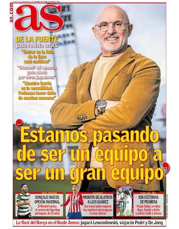 Las portadas de AS de diciembre