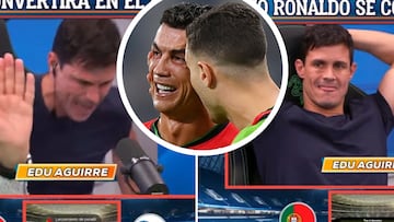 La reacci¨®n de Edu Aguirre al penalti fallado de Cristiano: est¨¢ siendo lo m¨¢s comentado en ¡®X¡¯