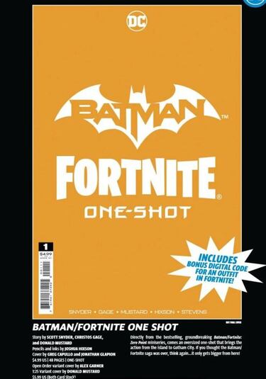 Batman/Fortnite One-Shot: nuevo cómic anunciado; fecha y todos los detalles